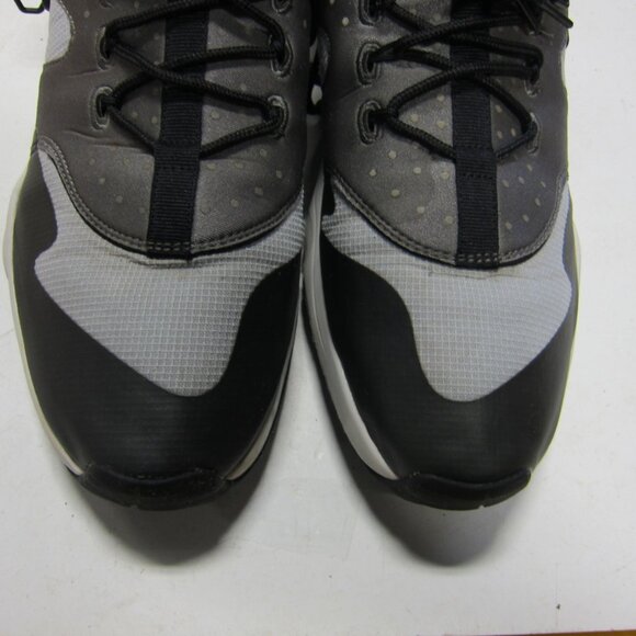 Nike Air Huarache Utility Mens 13 Pure Platinum/Wolf Grey/Black Shoe 806807-003 - Picture 3 of 10